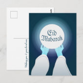 Eid Greetings Briefkaart (Voorkant / Achterkant)