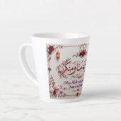 Eid-groet latte mok (Linkerhoek)