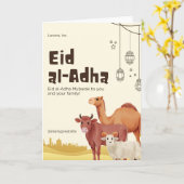 eid kaart (Gele Bloem)