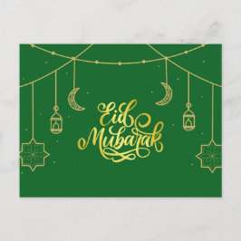 Eid Kaart "Eid Mubarak"