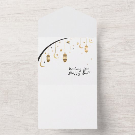 Eid-Kaarten All In One Uitnodiging (Binnen)