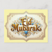 Eid Karte Briefkaart (Voorkant)