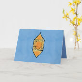 Eid Lanturn Kaart (Gele Bloem)