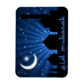 Eid Mosque Blue Night Magneet (Verticaal)