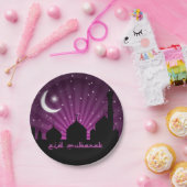 Eid Mosque Paars Night - Paper Bord (Feest)