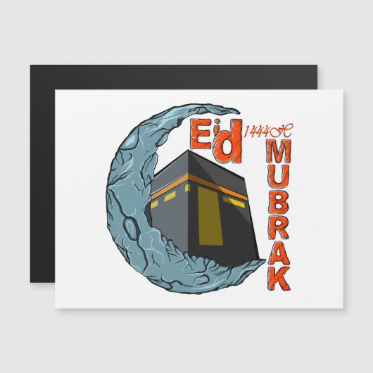 Eid mubarak (Voorkant / Achterkant)
