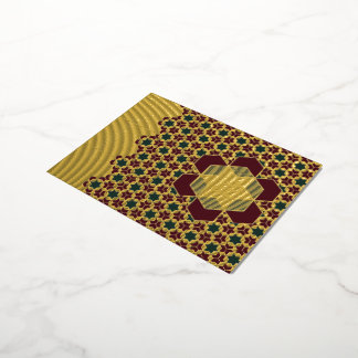 Eid Mubarak 2025 Nieuw ontwerp Folie Feestdagen Briefkaart