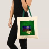 Eid Mubarak 3D Greeting - Bag Tote Bag (Voorkant (product))