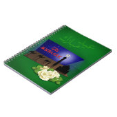 Eid Mubarak 3D-groet - Laptop Notitieboek (Linkerzijde)