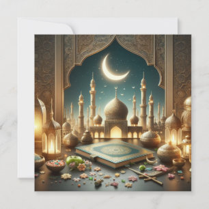Eid Mubarak Aanpasbare Groetetekst Feestdagenkaart