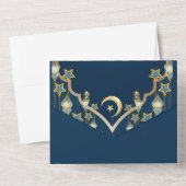 Eid Mubarak All In One Uitnodiging (Achterkant)