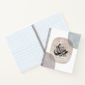 Eid Mubarak Arabic Calligraphy Wall Art – Elegant  Notitieboek (Binnen)