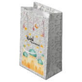 Eid Mubarak arabisch ornament Klein Cadeauzakje (Achterkant Gekanteld)