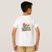 Eid Mubarak Baby Kameel T-Shirt (Achterkant volledig)