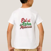 Eid Mubarak Baby Kameel T-Shirt (Achterkant)