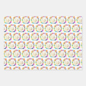 Eid mubarak ballonnen inpakpapier vel (Voorkant 2)