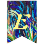 Eid Mubarak Banner - Penseelstreken (Derde vlag)