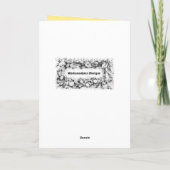 Eid Mubarak Beautiful Brown and Golden Feestdagen Kaart (Achterkant)