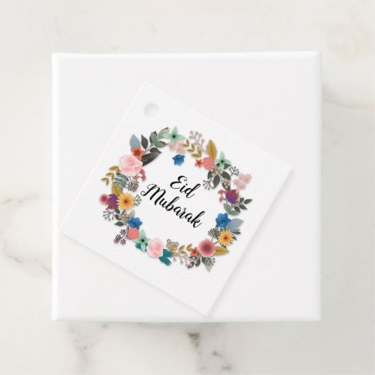 EID MUBARAK BLOEMENKRANS GUNST LABELS (In situ)