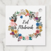 EID MUBARAK BLOEMENKRANS GUNST LABELS (Achterkant)