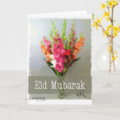 Eid Mubarak - Boeket Kaart (Gele Bloem)