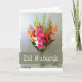 Eid Mubarak - Bouquet Kaart (Voorkant)