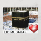 EID MUBARAK BRIEFKAART (Voorkant)