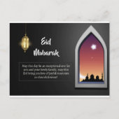 eid mubarak briefkaart (Voorkant)