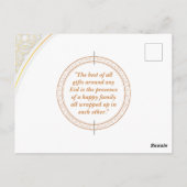 eid mubarak briefkaart (Achterkant)