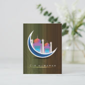 Eid mubarak briefkaart (Staand voorkant)