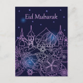 Eid Mubarak briefkaart (Voorkant)