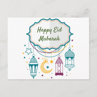 Eid Mubarak Briefkaarten