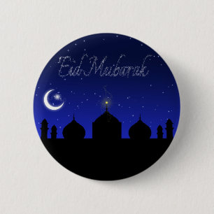 Eid Mubarak - Button voor islamitische groeten
