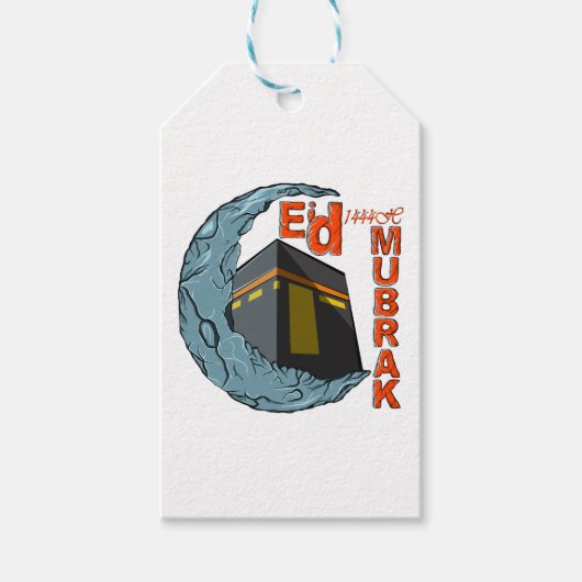 Eid mubarak cadeaulabel (Voorkant)