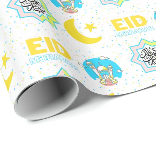 eid mubarak cadeaupapier (Rol Hoek)