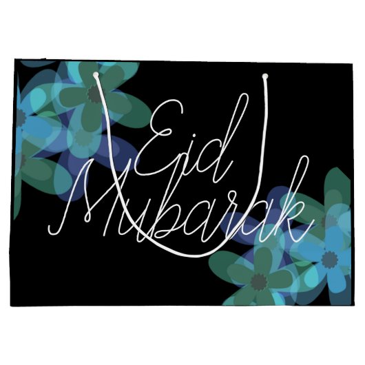 Eid Mubarak cadeautas (Achterkant)