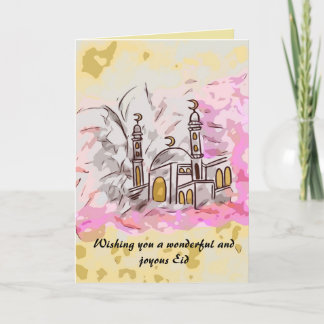 Eid Mubarak Card Feestdagen Kaart
