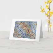 Eid Mubarak Card Kaart (Gele Bloem)