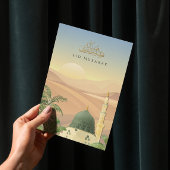 Eid Mubarak Card with Masjid An-Nabawi | Corporate Kaart