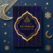 Eid Mubarak Celebration Greet Kaart