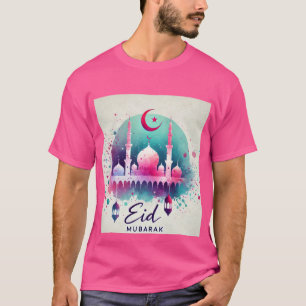 Eid Mubarak Celebration Mannen Tshirt