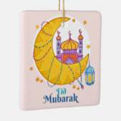 Eid Mubarak Ceramic Ornament (Rechts)