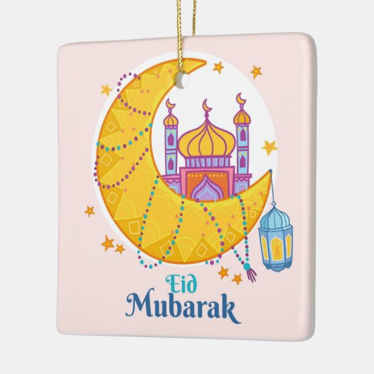 Eid Mubarak Ceramic Ornament (Links)