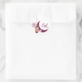 Eid Mubarak Classic Round Sticker (Tas)