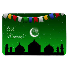 Eid Mubarak Colorful Garland Magneet