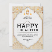 Eid Mubarak Digitale & Printbare Vakantiegroet C Feestdagenkaart (Voorkant)