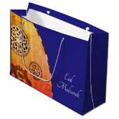 Eid Mubarak Egyptian Oud Gift Bag Groot Cadeauzakje (Voorkant Gekanteld)