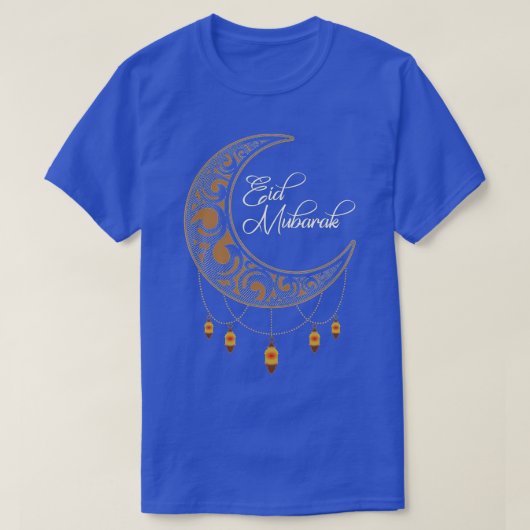Eid Mubarak, Eid al-Fitr, Eid al-Adha T-shirt (Design voorkant)