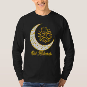 Eid Mubarak Eid Al Fitr Halve Maan Arabisch Calli T-shirt
