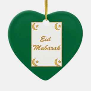 Eid Mubarak Eid al Fitr Keramisch Ornament